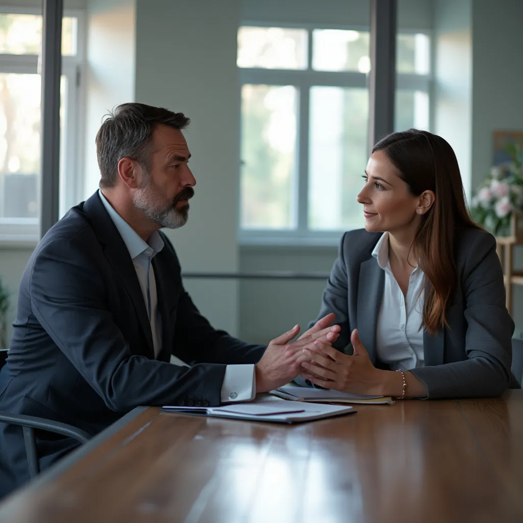 Moment clé de l'histoire de l'entreprise symbolisant la collaboration et le succès